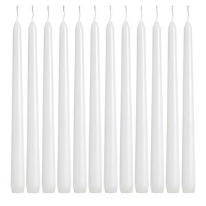 Brand new never used before never light before white taper candles 36 pack